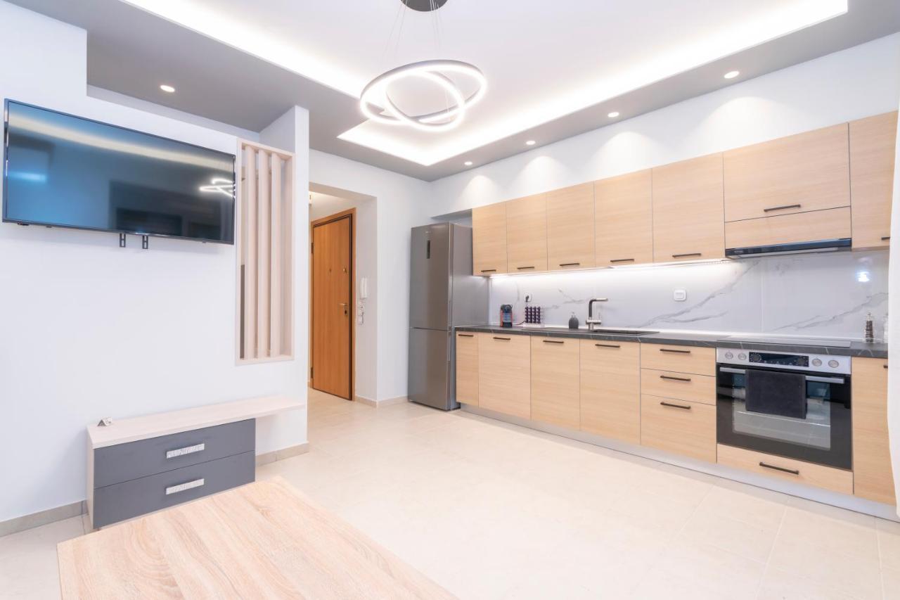 Sithoniars Luxury Ground Floor Apartment With Private Garden Neos Marmaras Exteriör bild