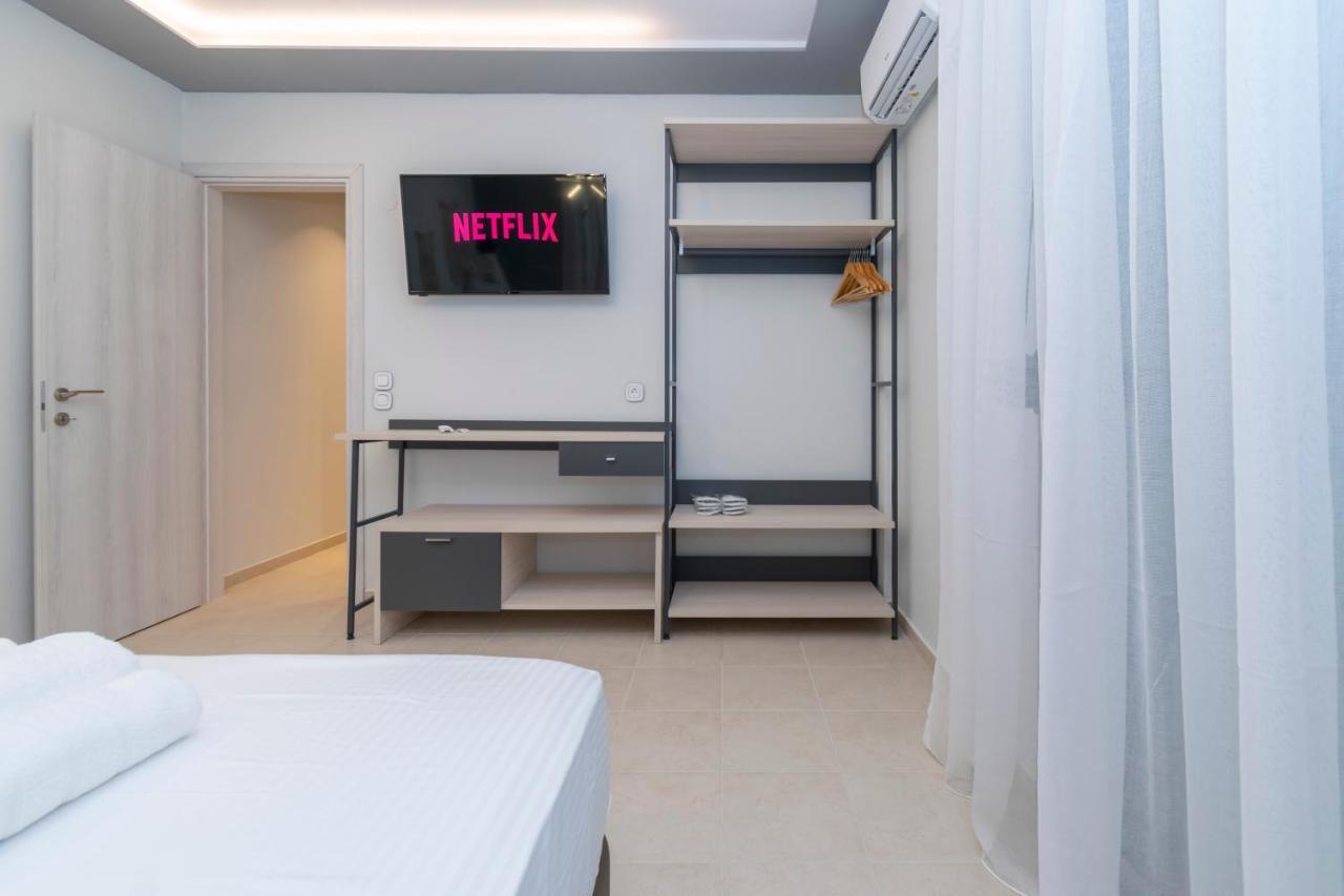 Sithoniars Luxury Ground Floor Apartment With Private Garden Neos Marmaras Exteriör bild